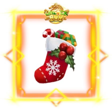 santa gift rush sock